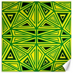 Abstract Pattern Geometric Backgrounds Canvas 16  X 16  by Eskimos