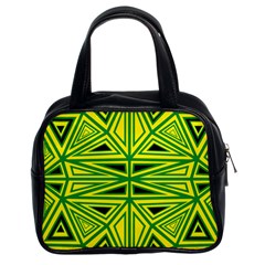 Abstract Pattern Geometric Backgrounds Classic Handbag (two Sides) by Eskimos