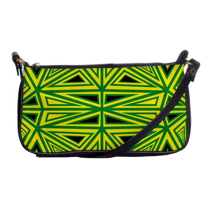 Abstract pattern geometric backgrounds Shoulder Clutch Bag