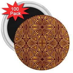 Abstract Pattern Geometric Backgrounds 3  Magnets (100 Pack) by Eskimos