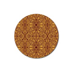 Abstract Pattern Geometric Backgrounds Magnet 3  (round) by Eskimos