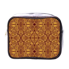 Abstract Pattern Geometric Backgrounds Mini Toiletries Bag (one Side) by Eskimos