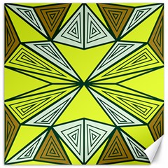 Abstract Pattern Geometric Backgrounds  Canvas 16  X 16  by Eskimos