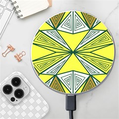 Abstract Pattern Geometric Backgrounds  Wireless Charger by Eskimos