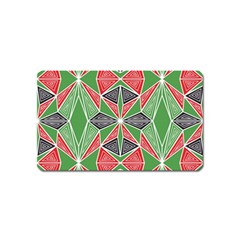 Abstract Pattern Geometric Backgrounds  Magnet (name Card) by Eskimos