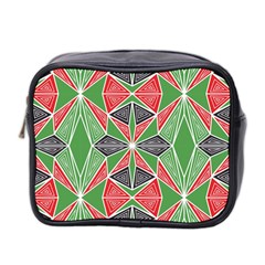 Abstract Pattern Geometric Backgrounds  Mini Toiletries Bag (two Sides) by Eskimos