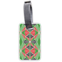 Abstract Pattern Geometric Backgrounds  Luggage Tag (one Side) by Eskimos