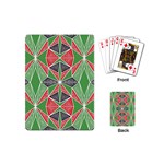 Abstract pattern geometric backgrounds  Playing Cards Single Design (Mini) Back