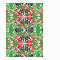 Abstract Pattern Geometric Backgrounds  Small Garden Flag (two Sides) by Eskimos