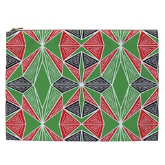 Abstract Pattern Geometric Backgrounds  Cosmetic Bag (xxl) by Eskimos