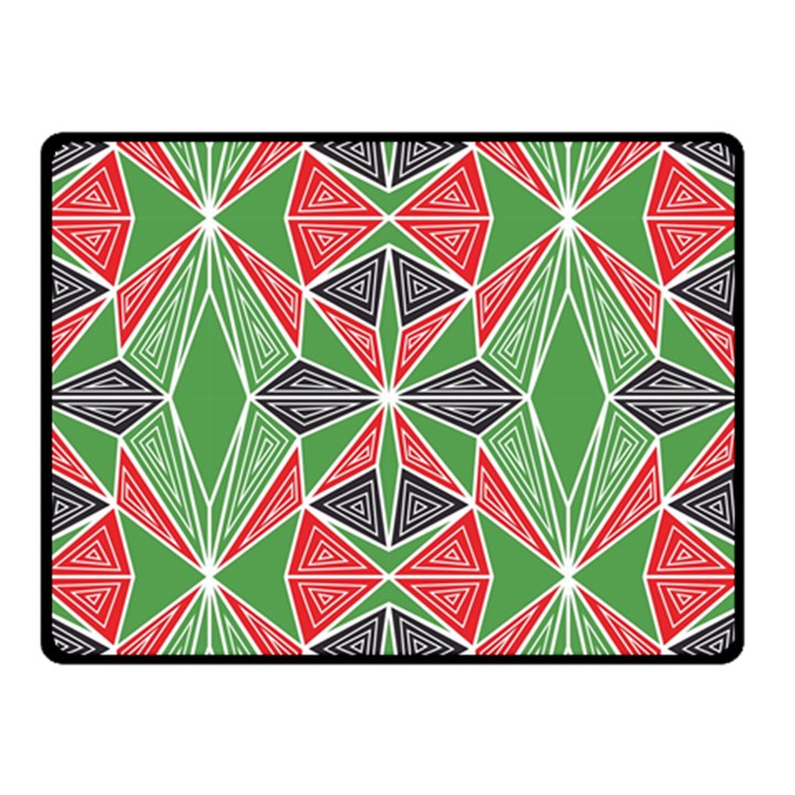 Abstract pattern geometric backgrounds  Double Sided Fleece Blanket (Small) 