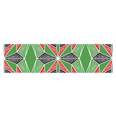 Abstract Pattern Geometric Backgrounds  Oblong Satin Scarf (16  X 60 ) by Eskimos