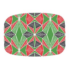 Abstract Pattern Geometric Backgrounds  Mini Square Pill Box by Eskimos