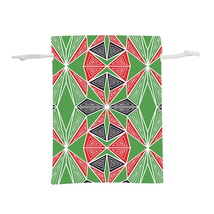 Abstract pattern geometric backgrounds  Lightweight Drawstring Pouch (L)