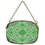 Abstract pattern geometric backgrounds  Chain Purse (One Side) Front