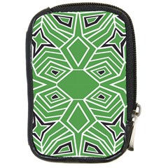 Abstract Pattern Geometric Backgrounds  Compact Camera Leather Case by Eskimos