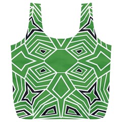 Abstract Pattern Geometric Backgrounds  Full Print Recycle Bag (xl) by Eskimos