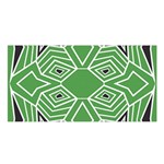 Abstract pattern geometric backgrounds  Satin Shawl 45  x 80  Front