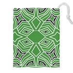 Abstract pattern geometric backgrounds  Drawstring Pouch (4XL) Front