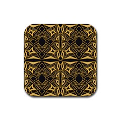 Abstract Pattern Geometric Backgrounds Rubber Coaster (square) by Eskimos