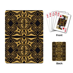 Abstract Pattern Geometric Backgrounds Playing Cards Single Design (rectangle) by Eskimos