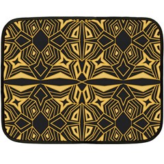 Abstract Pattern Geometric Backgrounds Double Sided Fleece Blanket (mini)  by Eskimos