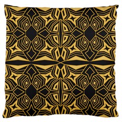 Abstract Pattern Geometric Backgrounds Large Flano Cushion Case (one Side) by Eskimos