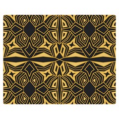 Abstract Pattern Geometric Backgrounds Double Sided Flano Blanket (medium)  by Eskimos