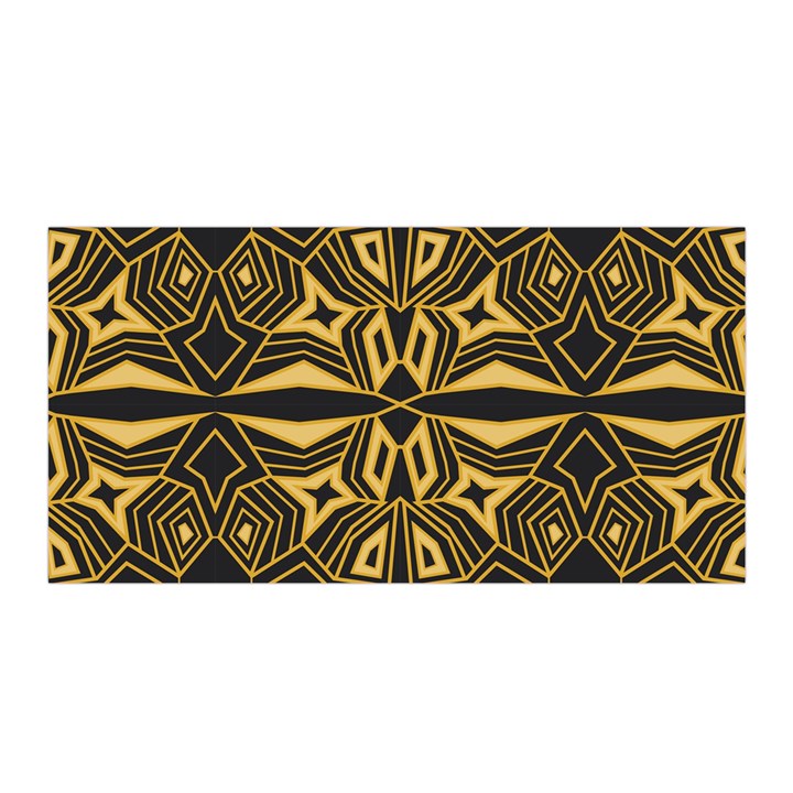 Abstract pattern geometric backgrounds Satin Wrap 35  x 70 