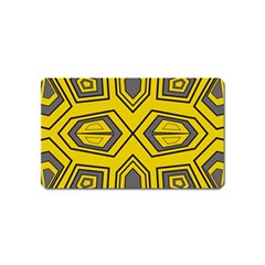 Abstract pattern geometric backgrounds Magnet (Name Card)