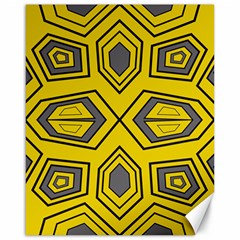 Abstract pattern geometric backgrounds Canvas 16  x 20 