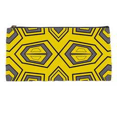 Abstract Pattern Geometric Backgrounds Pencil Case by Eskimos