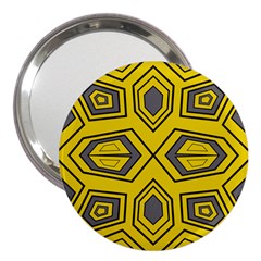 Abstract pattern geometric backgrounds 3  Handbag Mirrors