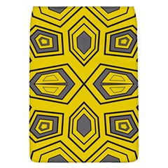 Abstract pattern geometric backgrounds Removable Flap Cover (L)