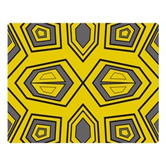 Abstract pattern geometric backgrounds Double Sided Flano Blanket (Large) 