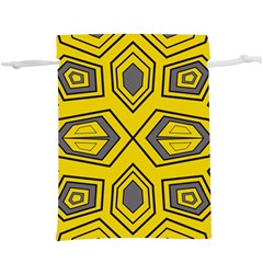 Abstract Pattern Geometric Backgrounds  Lightweight Drawstring Pouch (xl)