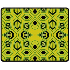 Abstract Pattern Geometric Backgrounds  Fleece Blanket (medium)  by Eskimos