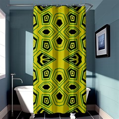 Abstract Pattern Geometric Backgrounds  Shower Curtain 36  X 72  (stall)  by Eskimos