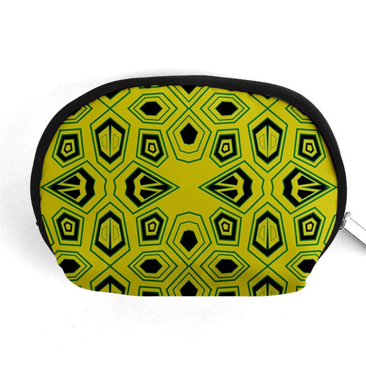 Abstract pattern geometric backgrounds  Accessory Pouch (Medium)