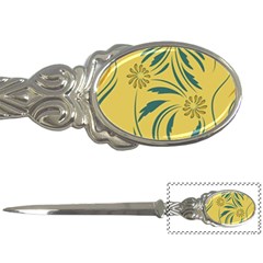 Folk Flowers Print Floral Pattern Ethnic Art Letter Opener by Eskimos