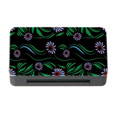 Folk Flowers Print Floral Pattern Ethnic Art Memory Card Reader With Cf by Eskimos