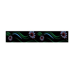 Folk Flowers Print Floral Pattern Ethnic Art Flano Scarf (mini) by Eskimos