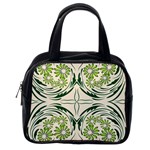 Folk flowers print Floral pattern Ethnic art Classic Handbag (Two Sides) Back