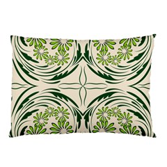 Folk Flowers Print Floral Pattern Ethnic Art Pillow Case (two Sides) by Eskimos