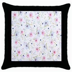 Background-a 007 Throw Pillow Case (black)