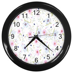 Background-a 007 Wall Clock (black) by nate14shop