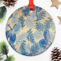 Fabric-b 001 Ornament (round) by nate14shop