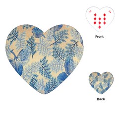 Fabric-b 001 Playing Cards Single Design (heart)