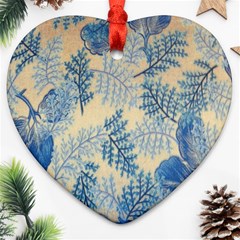 Fabric-b 001 Heart Ornament (two Sides) by nate14shop