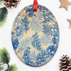 Fabric-b 001 Ornament (oval Filigree)